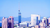 福岡の夏の気温と天気